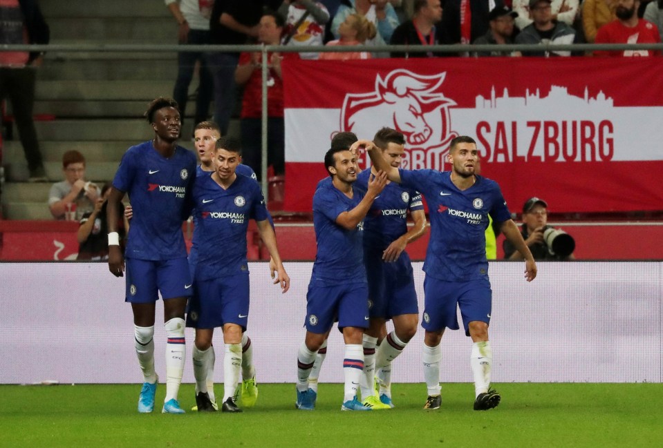  A number of Chelsea players impressed as the Blues won 5-3 against Red Bull Salzburg