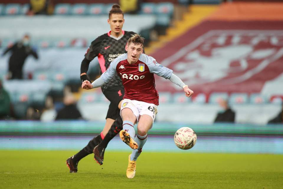  The 17-year-old scored against Liverpool in the FA Cup on Friday night