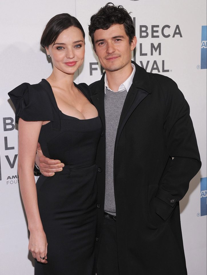 Miranda Kerr has posed for a selfie with Orlando Blooms fiance Katy Perry