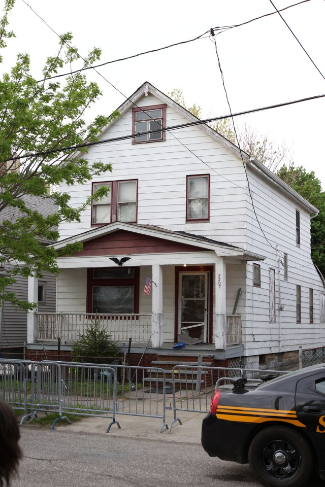  The house of horrors where Ariel Castro kept three girls imprisoned