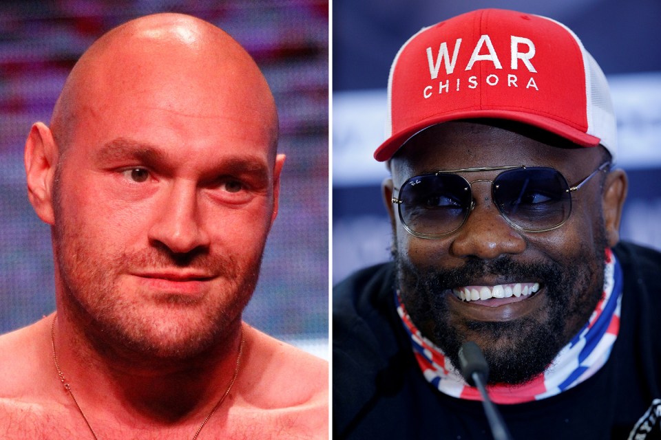  Tyson Fury and Dereck Chisora are close to agreeing a fight deal