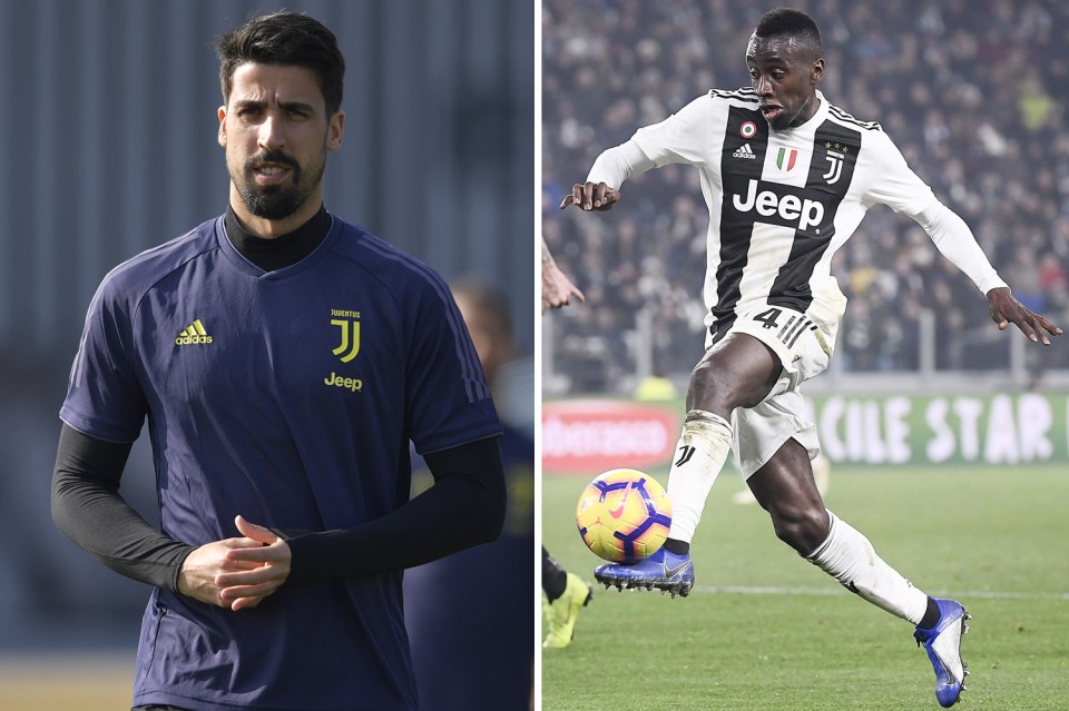  Juventus reportedly need to sell Sami Khedira and Blaise Matuidi to balance their books