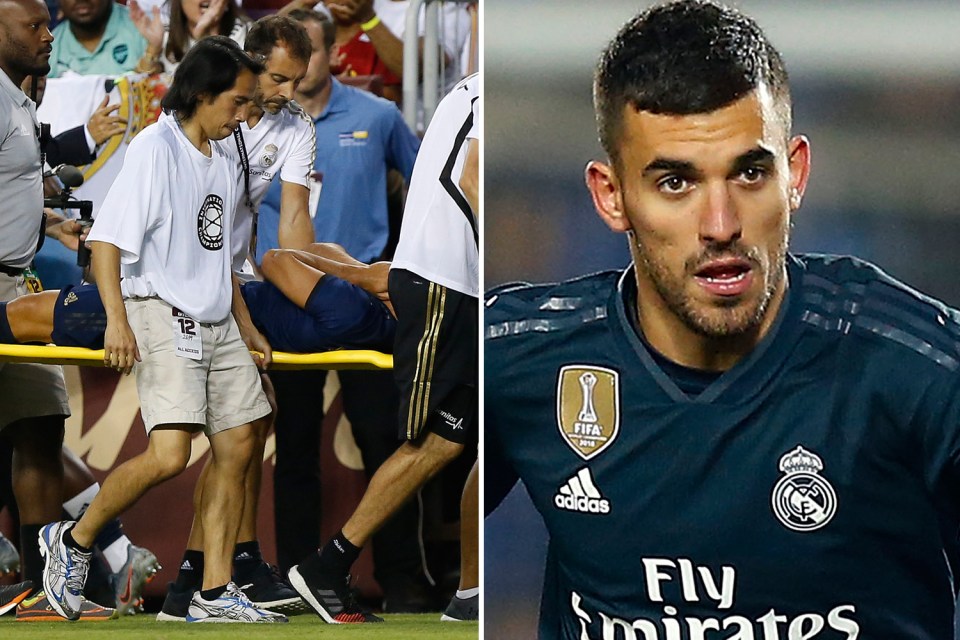  Arsenal fans are worried Marco Asensio's injury could scupper their plans to nab Real Madrid ace Dani Ceballos, right, on loan