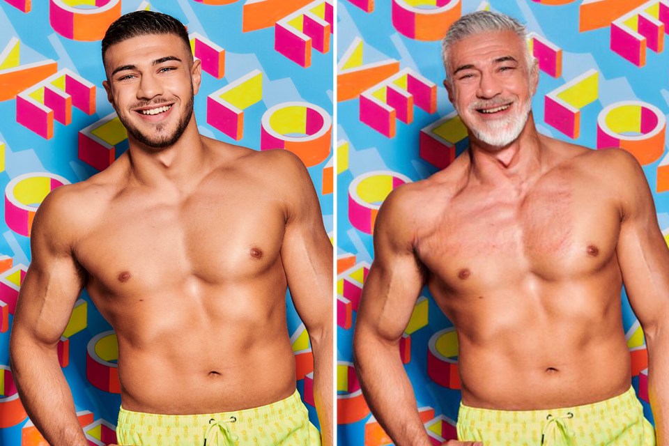  Tommy Fury and friends have been aged and the results are hilarious