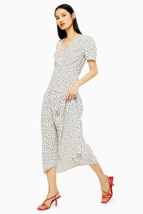 Topshop-Black-and-White-Starlight-Spot-Smock-Dress