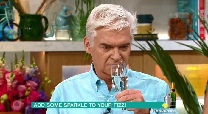  Phil was less than impressed with a non-alcoholic tipple that was thrown in