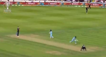  Ben Stokes scored six runs after diving for the crease - and DEFLECTING the ball