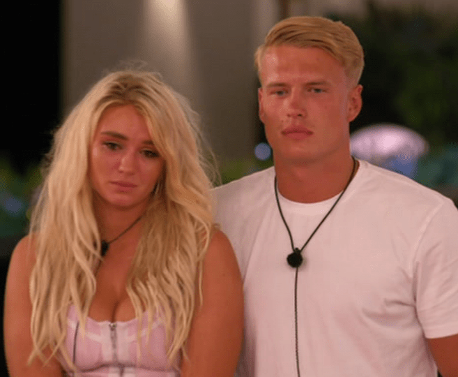  Lucie and George were dumped from the villa tonight