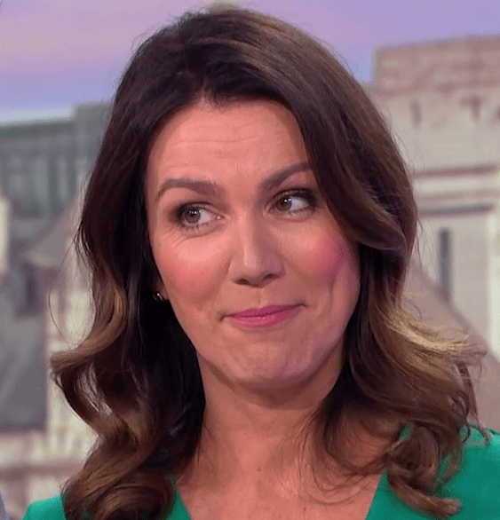  Susanna Reid has revealed that she is back on the booze after quitting earlier this year