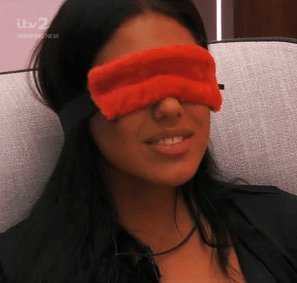  Jordan blindfolded Anna during the 50 Shades-eque display