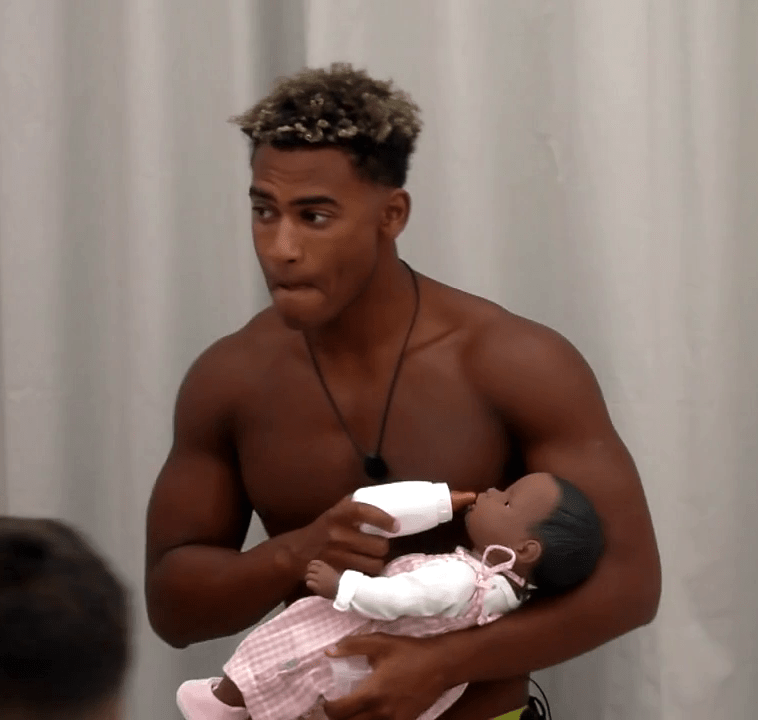  Jordan is left a single dad in the baby task