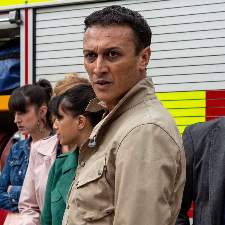 Jai Sharma is feeling the strain in Emmerdale following the factory fire