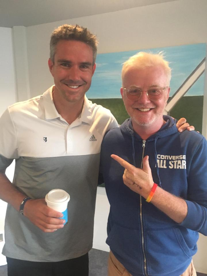  Chris Evans spoke with cricket legend Kevin Pietersen on today's Virgin Radio Breakfast Show