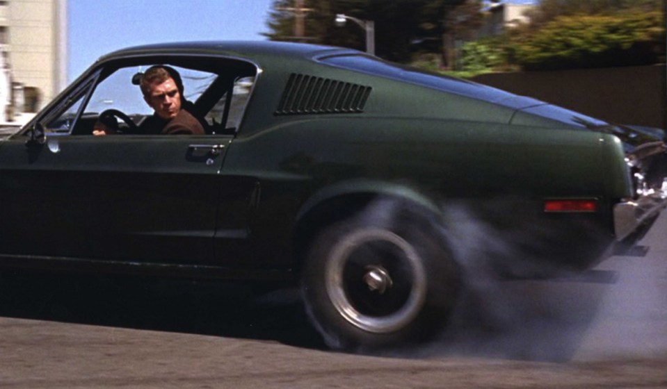  The legendary muscle car was used in the classic 1968 film Bullitt, starring Steve McQueen