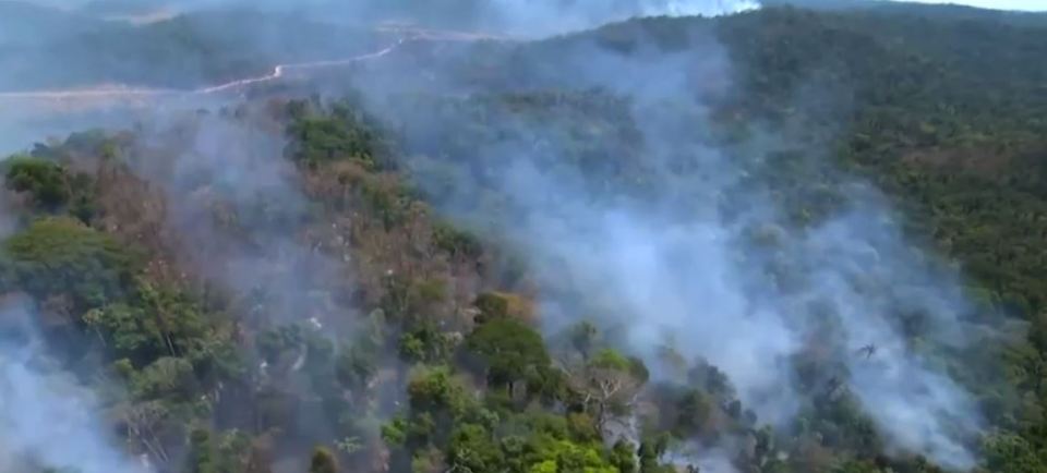  Thousands of fires are currently burning in Brazil