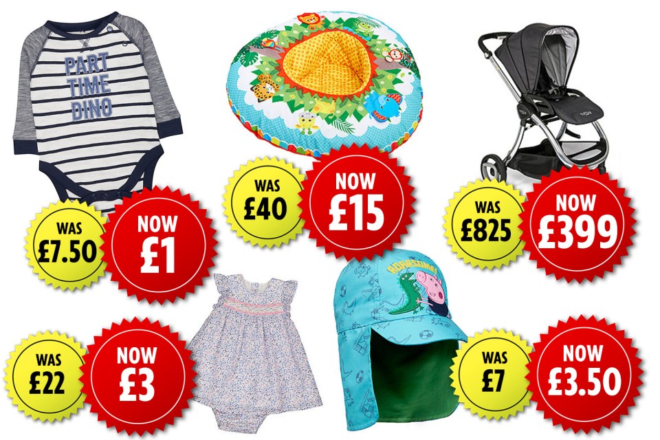 Mothercare’s clearance sale is now on