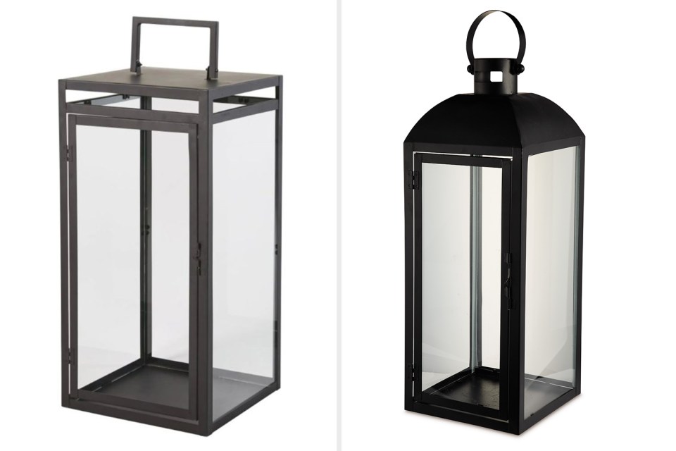  There's a £60 difference between these two lanterns