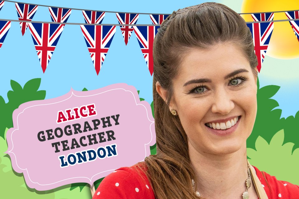  Meet Alice Fevronia from Bake Off