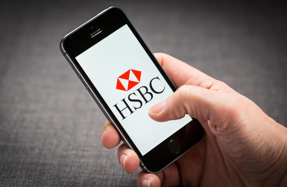  HSBC customers reported problems with the bank's app this morning