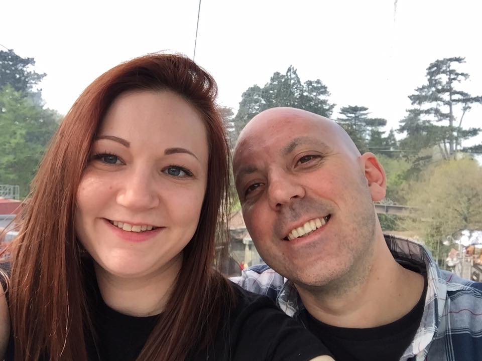  Amy with her new partner Paul Well, 37, who has been very supportive about her debts