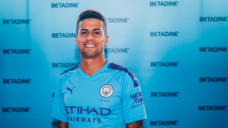 City paid £60million for Cancelo who signed on a six-year deal