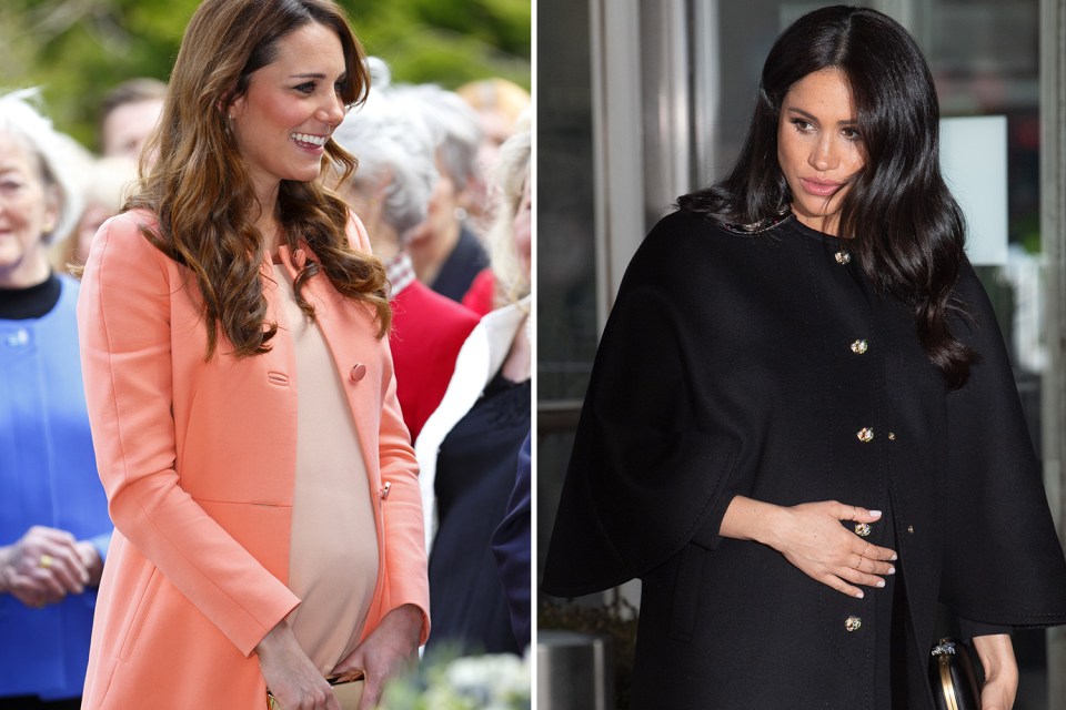  Meghan and Kate are unlikely to announce a pregnancy at the same time as it "breaks royal protocol"