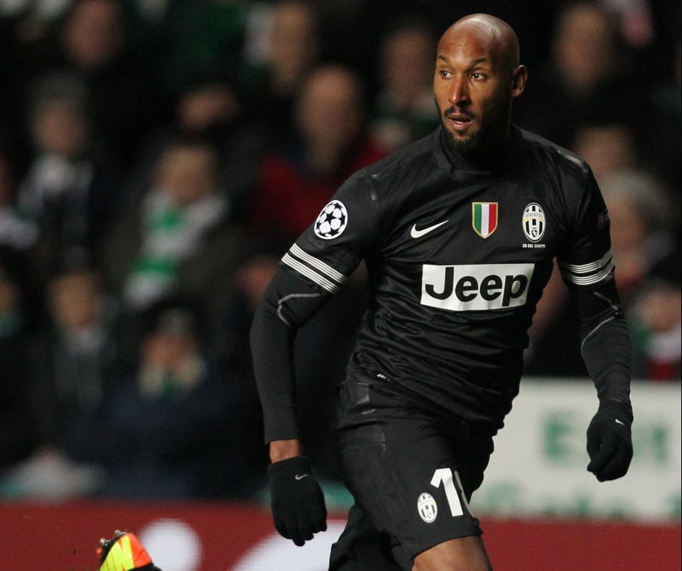  Anelka rued the fact all his appearances came away from Turin