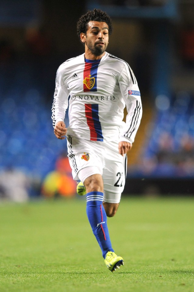 Mohamed Salah signed for Swiss side Basel in 2012 from Egyptian club El Mokawloon