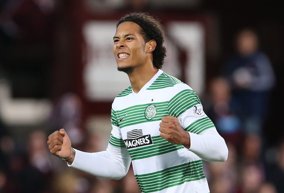  Van Dijk won the league twice in two-and-a-half years with the Bhoys