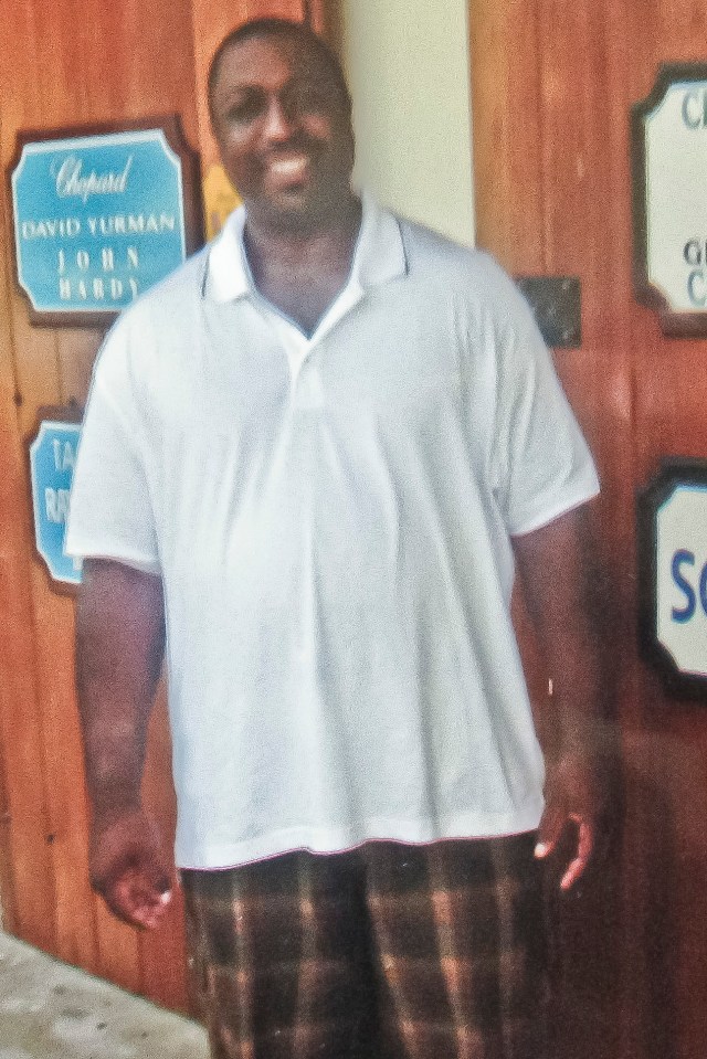  Eric Garner, 43, died after he was tackled to the ground and held in a chokehold by Pantaleo