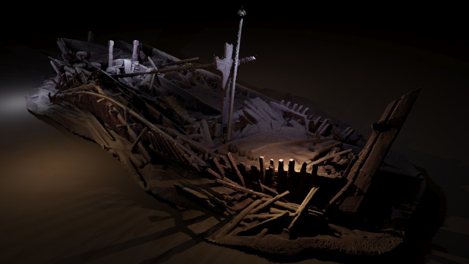  This Ottoman-era shipwreck was found 300 metres down in the dead zone