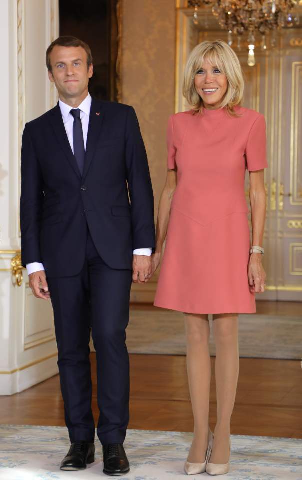  The row between leaders broke out over a meme mocking the appearance of Brigitte Macron