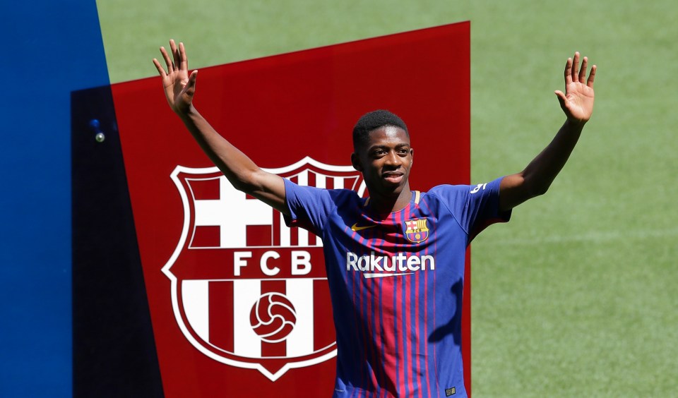  Barcelona could be willing to throw Ousmane Dembele in as part exchange in a bid to sign Neymar