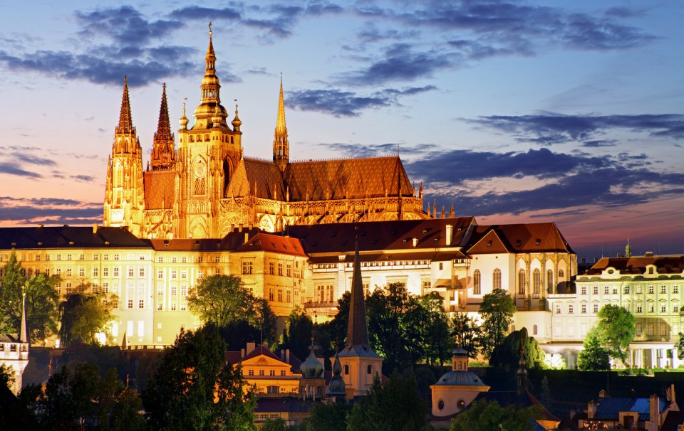 Prague Castle is 750,000 square feet