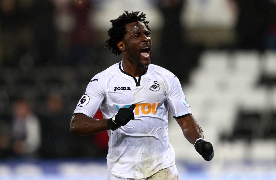  Bony has had two spells with Swansea in his career