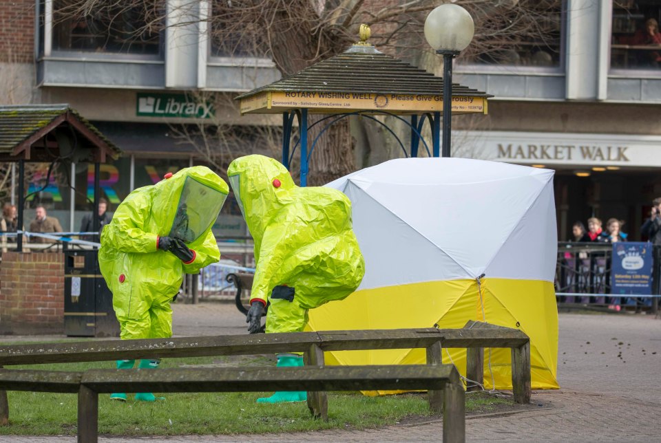  The Salisbury poison attack is thought to have cost taxpayers a total of £30million