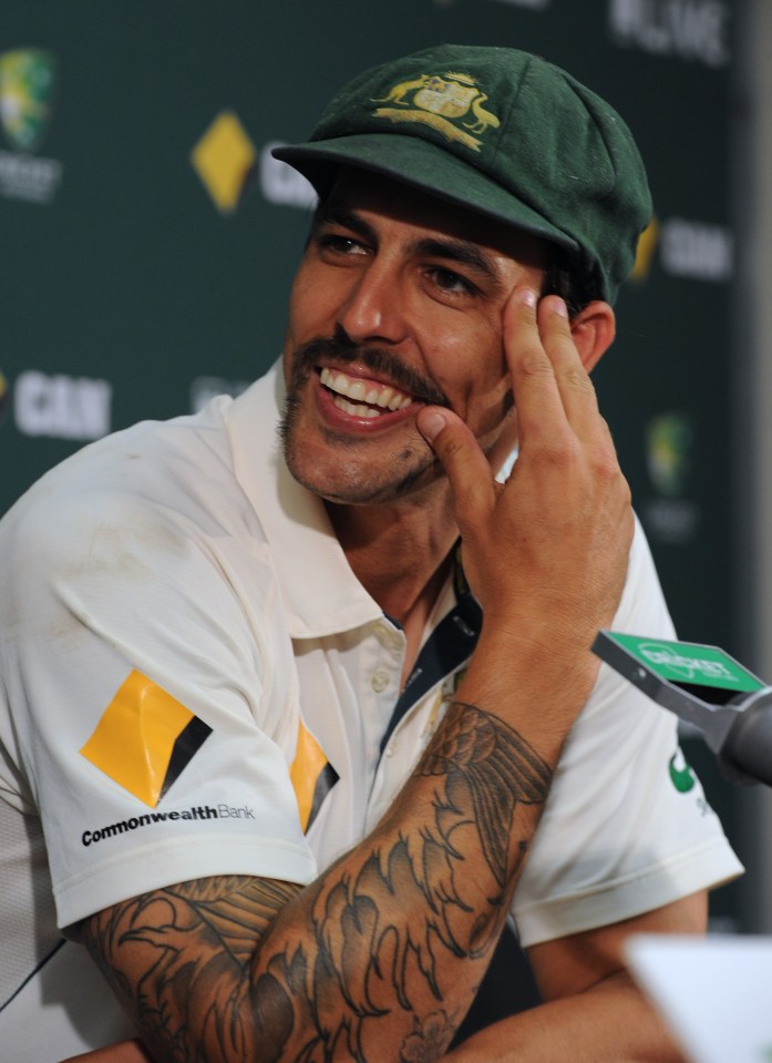  Mitchell Johnson used to put fear in the eyes of England's batsmen