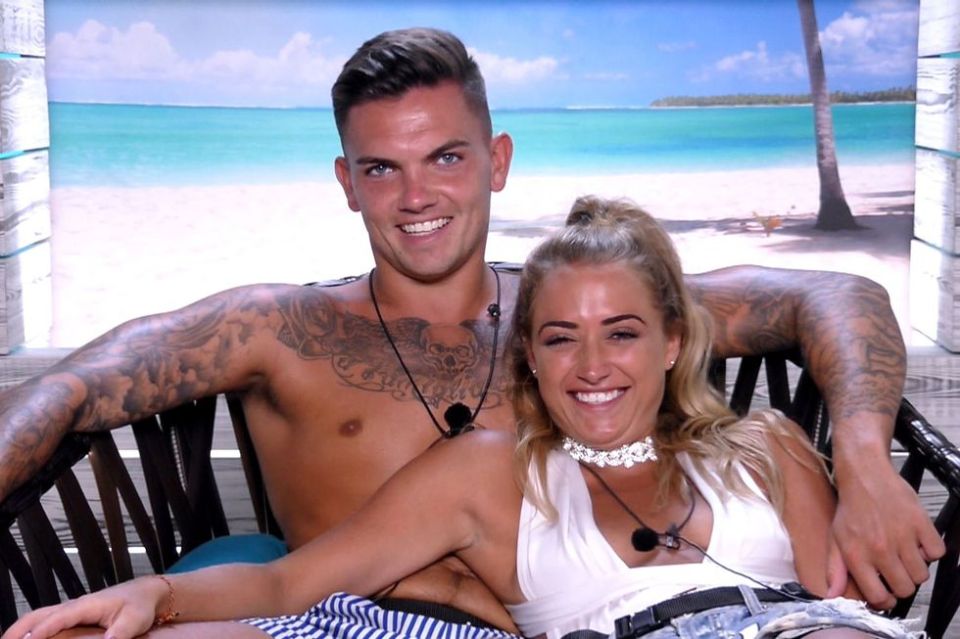  Georgia met Sam Gowland on Love Island