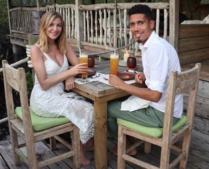  Soon, Smalling and Cooke became one of the glamour couples of the Premier League