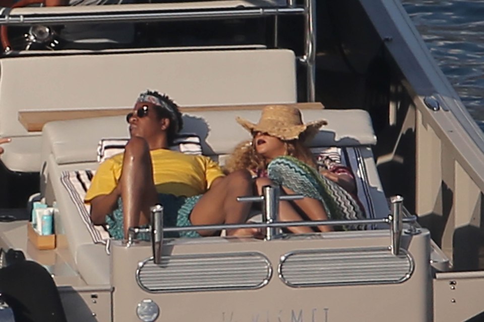  Beyonce and Jay-Z spent their summer on Shahid Khan's luxury cruiser Kismet