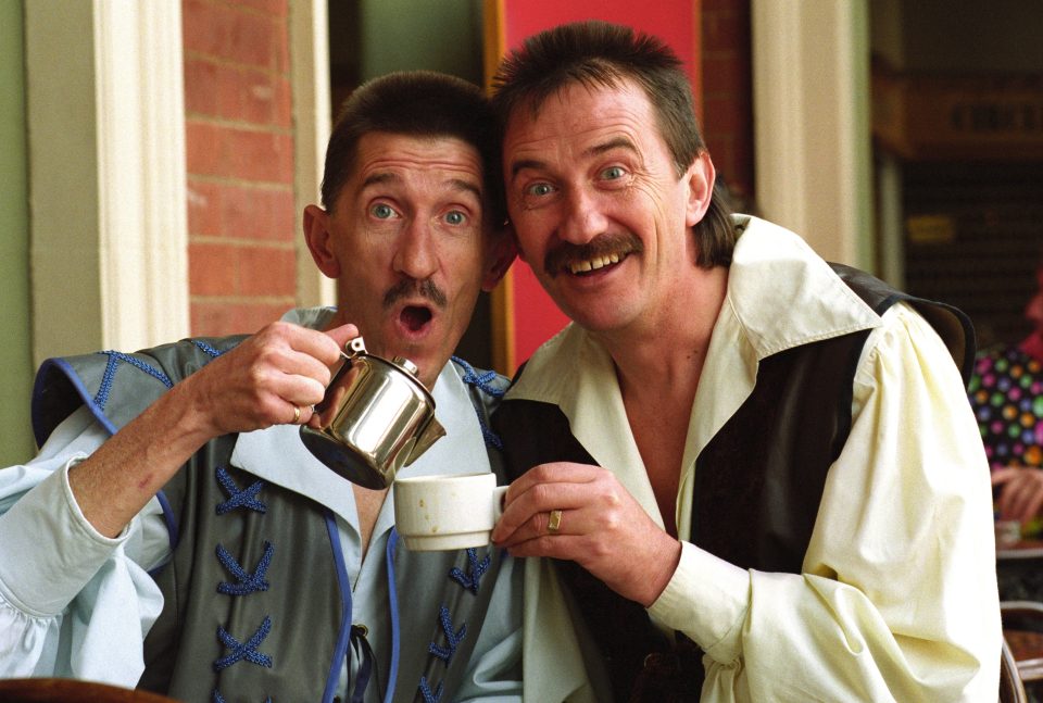  Paul and Barry Elliot starred as the Chuckle Brothers in the hit kids show