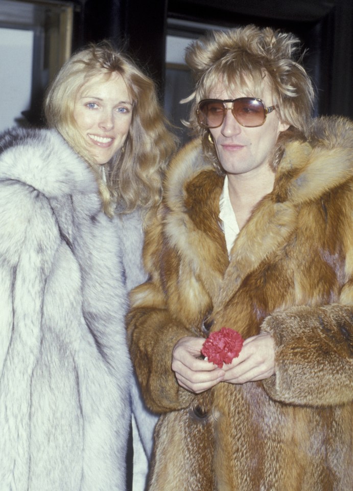  Rod Stewart and first wife Alana, now 74, had Kimberly, 40, and Sean, 38