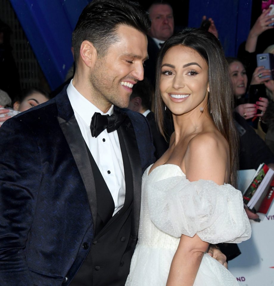  Mark has since found love with wife Michelle Keegan