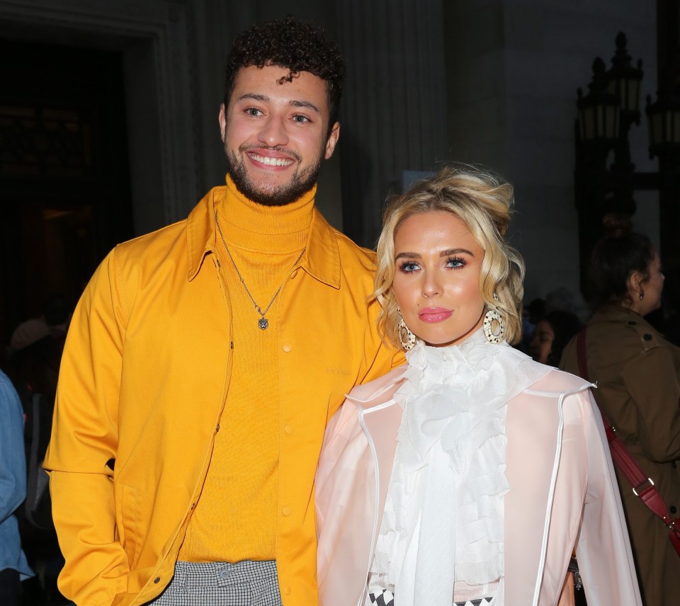 Myles previously dated Love Island’s Gabby Allen