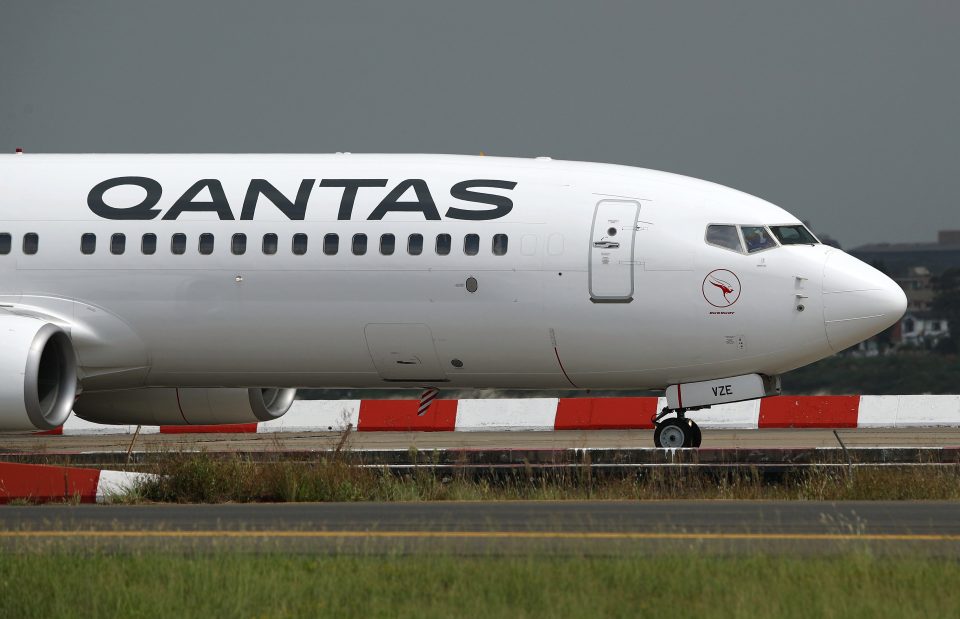 The new Qantas route would connect Sydney with the UK and US