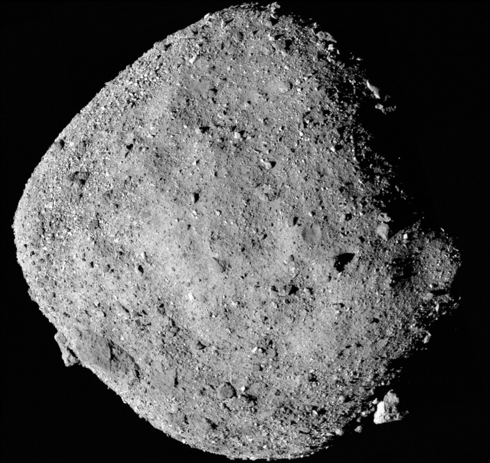  Asteroid Bennu is a potentially hazardous space object