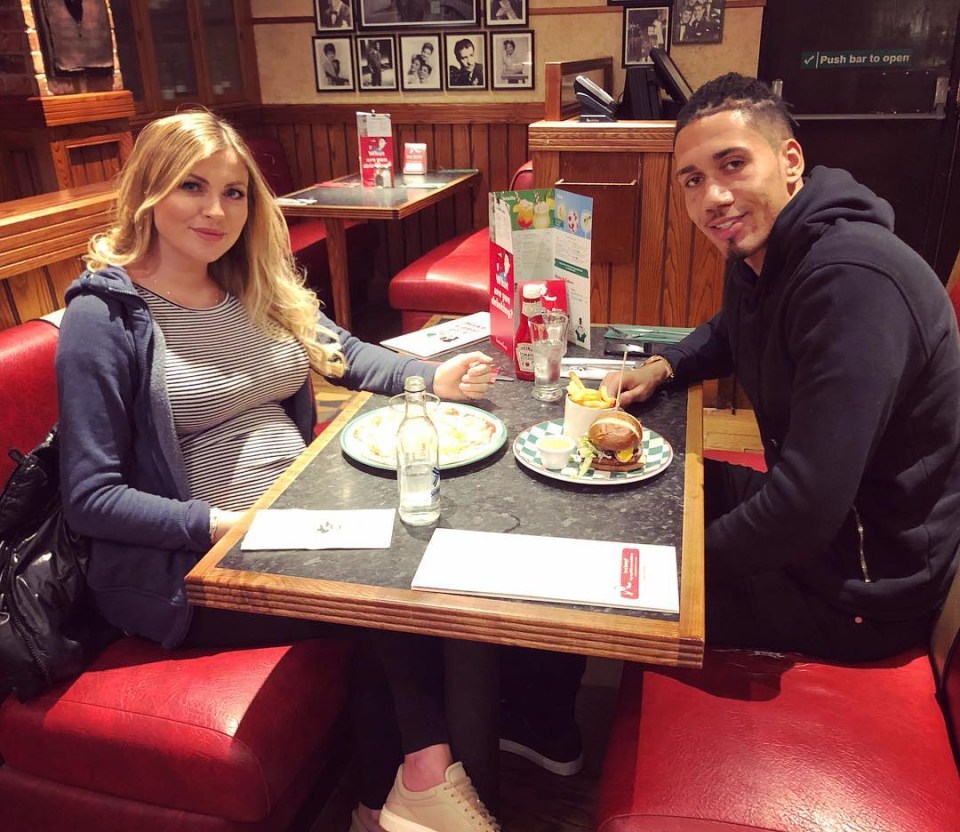  Smalling was turned on to a vegan diet by wife Sam