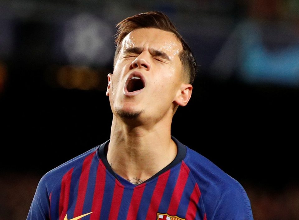  Barcelona want to sell Philippe Coutinho but have received no offers