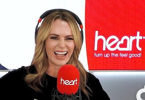  Amanda is estimated to cash in around £1.5million as a co-host on Heart radio's breakfast show