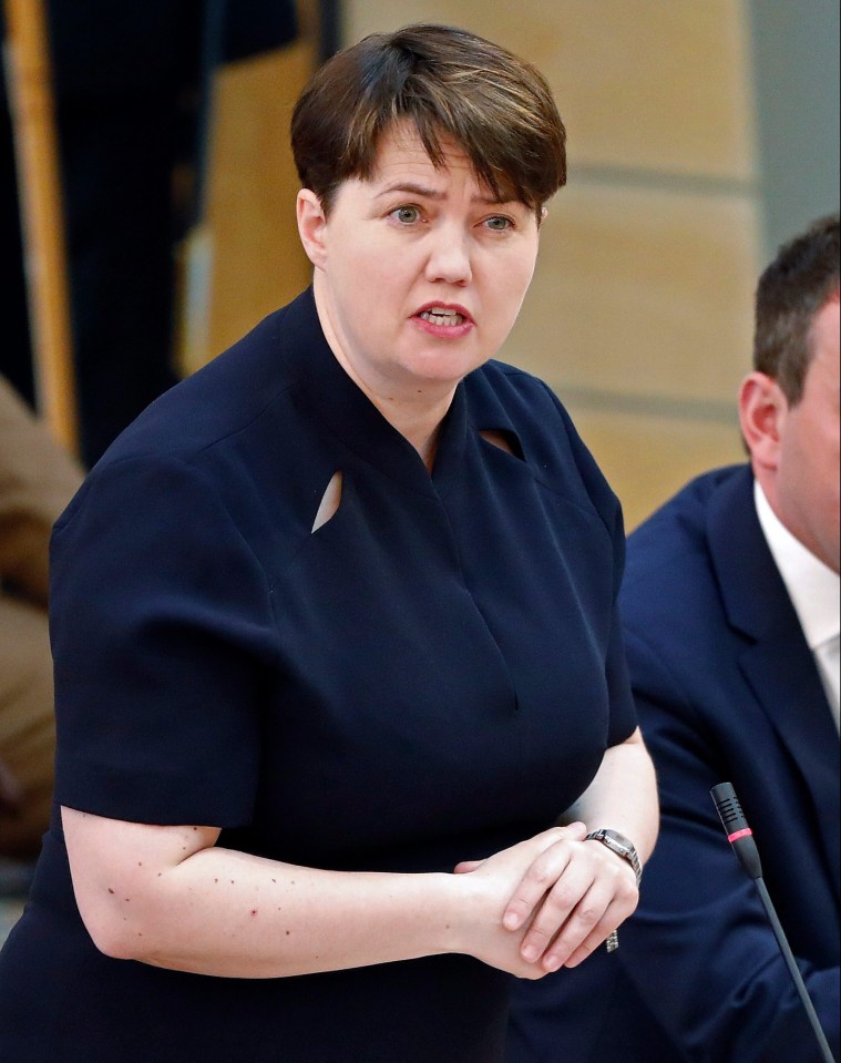 Ruth Davidson is facing pressure to lead a squad of senior Tories trying to block a No-Deal Brexit